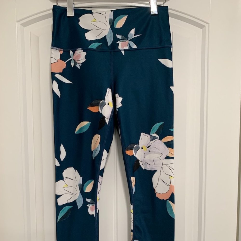 Athleta 7/8 Leggings in Teal